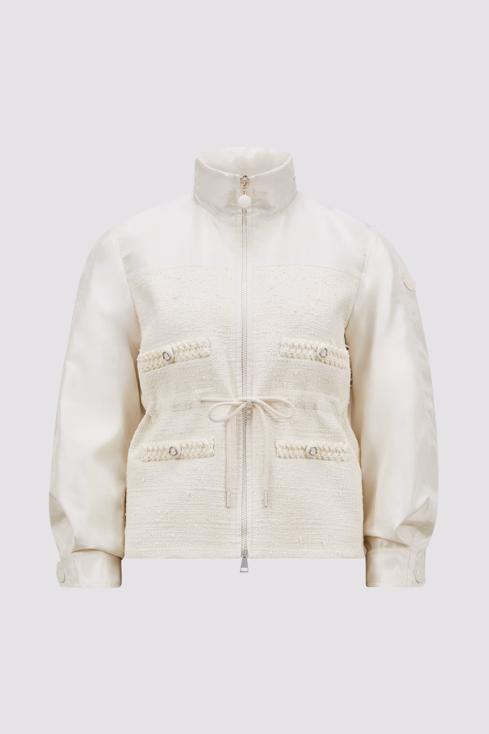 Fermont Hooded Field Jacket Women White Moncler 2